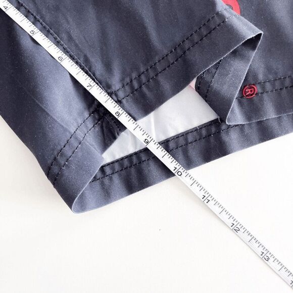 Captain Morgan Mens Drawstring Board Shorts Swimming Trunks Red Black Small - Picture 5 of 9